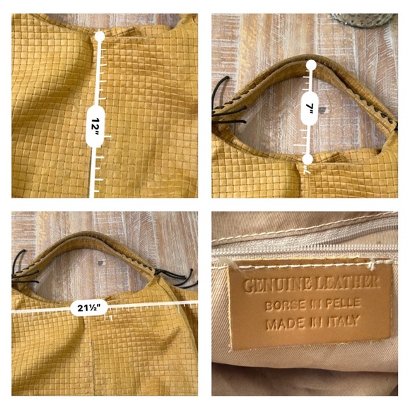 Borse In Pelle large woven leather bag - Picture 9 of 15